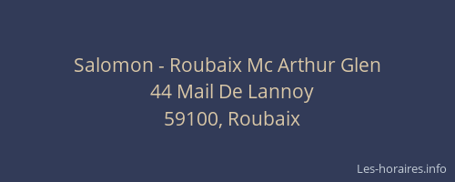Salomon - Roubaix Mc Arthur Glen