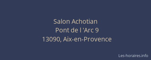 Salon Achotian