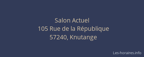 Salon Actuel