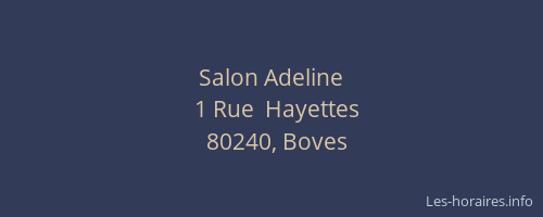 Salon Adeline