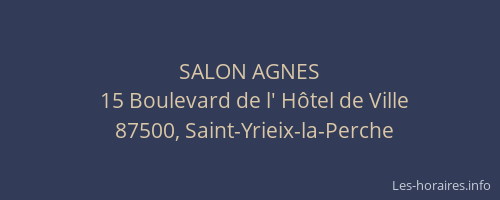 SALON AGNES