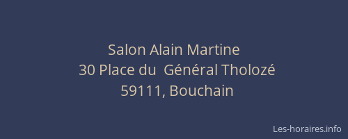 Salon Alain Martine