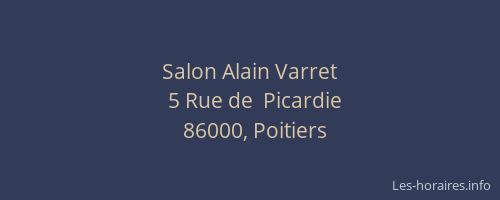 Salon Alain Varret