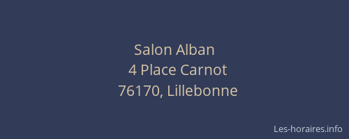 Salon Alban