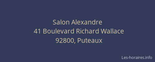 Salon Alexandre