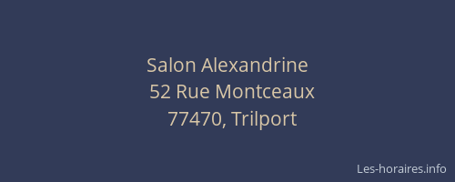 Salon Alexandrine
