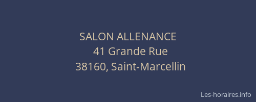 SALON ALLENANCE