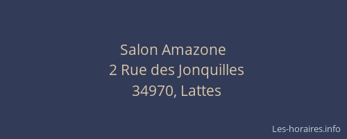 Salon Amazone