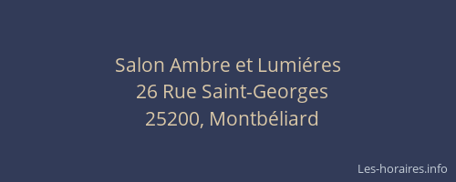 Salon Ambre et Lumiéres