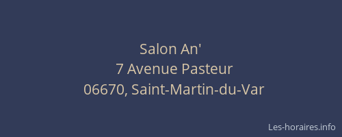 Salon An'