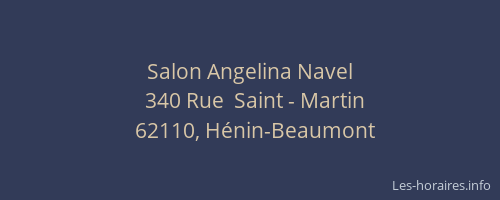 Salon Angelina Navel