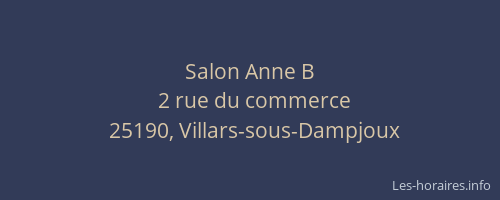 Salon Anne B