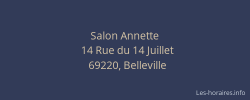 Salon Annette