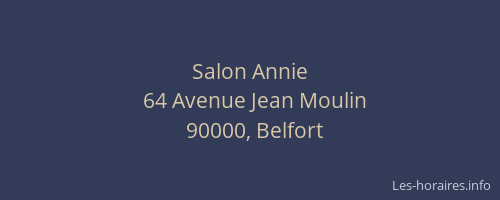 Salon Annie