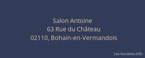 Salon Antoine