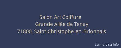 Salon Art Coiffure