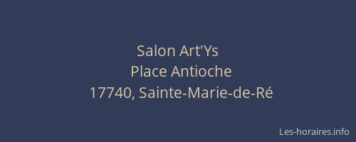 Salon Art'Ys