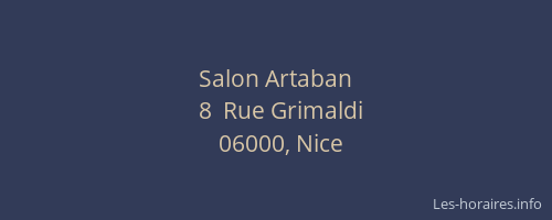 Salon Artaban
