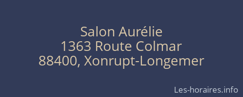 Salon Aurélie