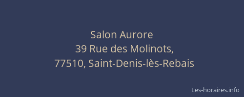 Salon Aurore