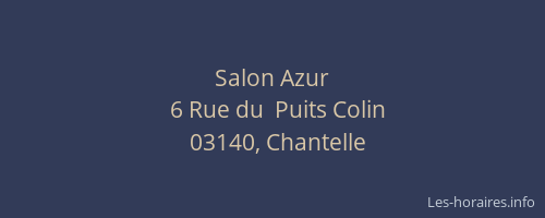 Salon Azur
