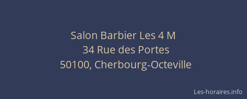 Salon Barbier Les 4 M