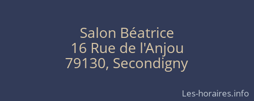Salon Béatrice