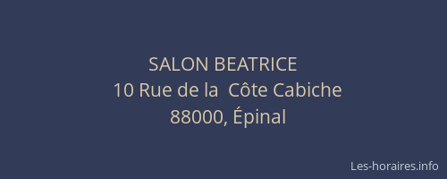 SALON BEATRICE