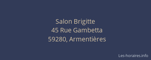 Salon Brigitte