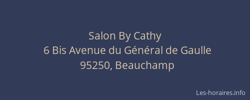 Salon By Cathy