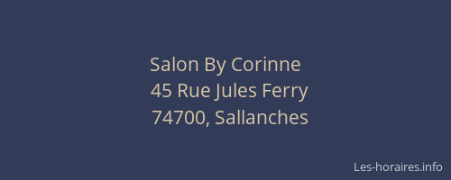 Salon By Corinne