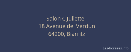 Salon C Juliette