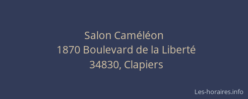 Salon Caméléon