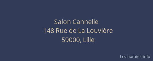 Salon Cannelle