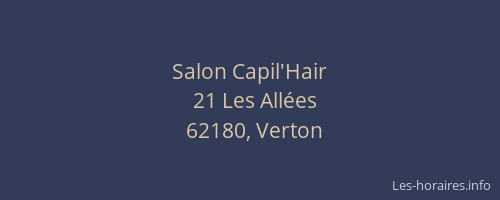 Salon Capil'Hair