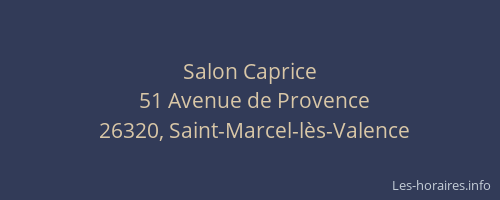 Salon Caprice