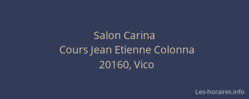 Salon Carina