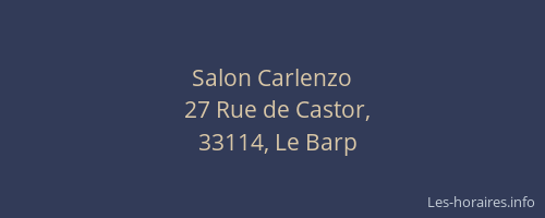 Salon Carlenzo