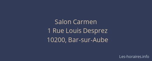 Salon Carmen