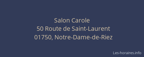 Salon Carole