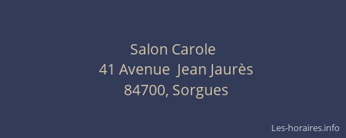 Salon Carole