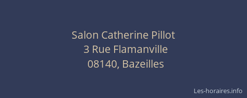 Salon Catherine Pillot
