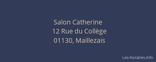 Salon Catherine