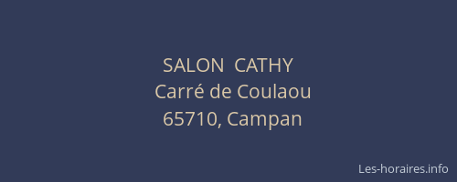 SALON  CATHY