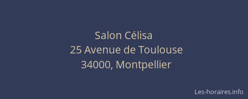 Salon Célisa