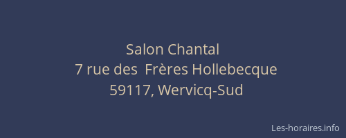Salon Chantal