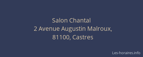 Salon Chantal