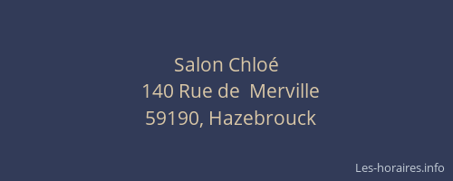 Salon Chloé