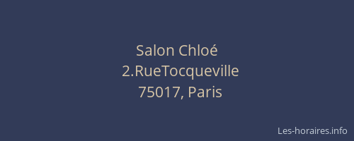 Salon Chloé