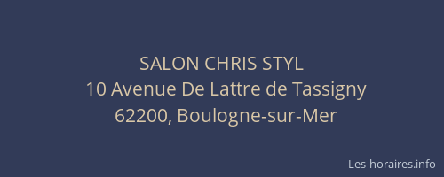 SALON CHRIS STYL